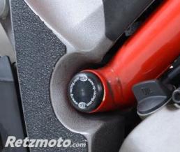 Insert de cadre haut droit R&G RACING noir Ducati Multistrada 1200