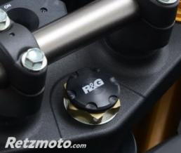 Insert �crou de direction R&G RACING noir Honda CRF1000L Africa Twin