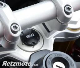 Insert ecrou de direction R&G RACING noir BMW S1000XR