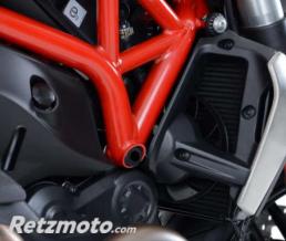 Insert de cadre R&G RACING avant droit noir Ducati Monster 1200 R