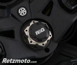 Insert ecrou de direction R&G RACING noir Kawasaki H2 SX