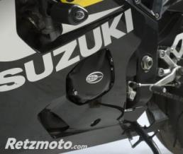 Couvre-carter gauche R&G RACING noir Suzuki GSX-R750