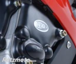 Couvre carter R&G RACING Race Series droit (demarreur) noir BMW S1000RR