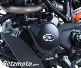 Couvre-carter gauche R&G RACING noir KTM