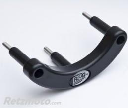 Slider moteur gauche R&G RACING noir Yamaha XJ6 Diversion