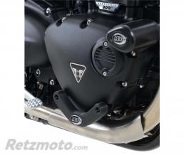 Slider moteur droit R&G RACING noir Triumph Bonneville T120