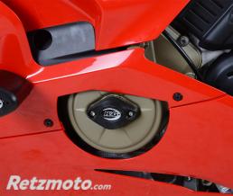 Slider moteur R&G RACING noir Ducati Panigale V4