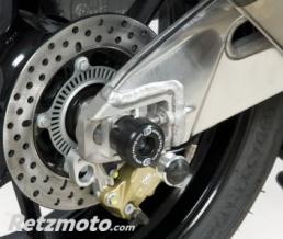 Protection bras oscillant R&G RACING Aprilia Rsv4/Tuono V4 noir