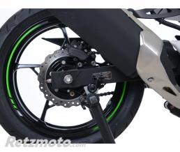 Pions de bras oscillant R&G RACING noir Kawasaki Ninja 400