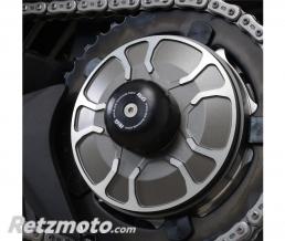 Protection de bras oscillant R&G RACING noir Kawasaki H2 SX