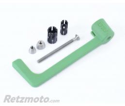 Protection de levier R&G RACING nylon vert Kawasaki