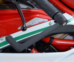 Protection de levier de frein R&G RACING noir Yamaha T-Max 530