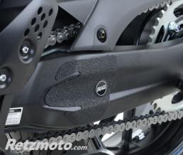Kit protection de cadre R&G RACING noir Yamaha Tracer 700 (2 pi�ces)