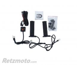 Poign�es chauffantes R&G RACING interrupteur guidon 22mm Clip-on