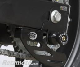 Pions de bras oscillant R&G RACING avec platine noir Honda