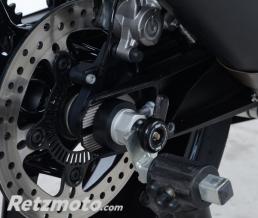 Pions de bras oscillant R&G RACING noir Husqvarna Vitpilen 701