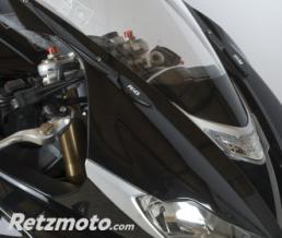 Caches orifice r�troviseur R&G RACING noir Triumph Daytona 675/R