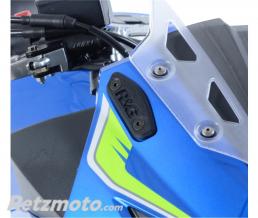 Caches-orifice r�troviseur R&G RACING noir Suzuki GSX-250R