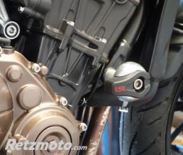 Kit fixation Crash Pad LSL argent Honda CB650F
