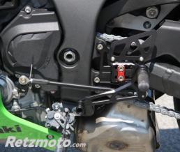 Commandes recul�es multi-positions LSL s�lection standard noir Kawasaki ZX10R