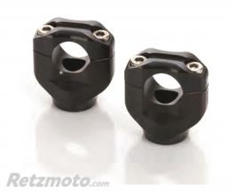 Pontets de guidons �22mm LSL noir +30mm Triumph Street Twin