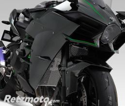 Protection de radiateur YOSHIMURA inox Kawasaki Ninja H2