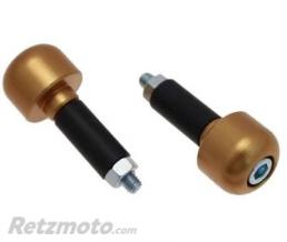 Embouts de guidon ALLOY ULTIMA Street Bike alu or �12mm