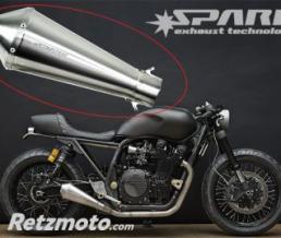 SPARK Silencieux universel MEGAPHONE SPARK Silencieux de longueur 330mm Diam 60