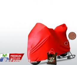CAPIT Housse moto int�rieur rouge �tirable
