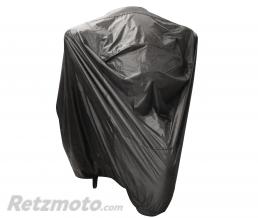HOUSSE DE PROTECTION SCOOT ADX 100% ETANCHE NOIR L188x101x114cm (POLYESTER + PVC-OEILLETS ANTIVOL)