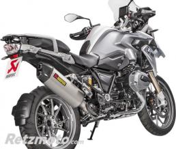 SILENCIEUX AKRAPOVIC TITANE BMW R1200GS 2013-2018