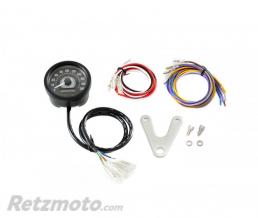 Compteur DAYTONA Velona 2 D60 200km/h noir avec temoins-88642