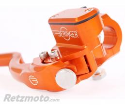 Ma�tre-cylindre de frein radial BERINGER Aerotec �17,5mm bocal integr� orange (levier type 2 - 14cm)