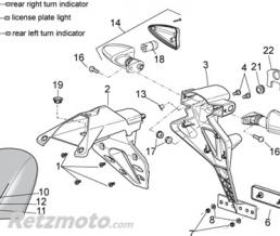 APRILIA Clignotant AR Aprilia RSV4