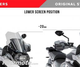 SYSTEME DE REGLAGE ELECTRONIQUE POUR PARE BRISE - E.R.S. BMW R1200GS 2013(9718N)