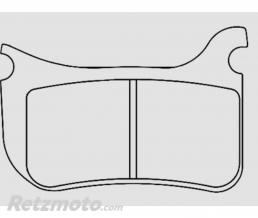 Plaquettes de frein BERINGER 1200R3 Racing-radial �triers radiaux 4 pistons