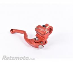 Ma�tre-cylindre d'embrayage radial BERINGER Aerotec �17,5mm bocal integr� rouge (levier radial type 2 -14cm)