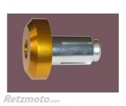 Paire d'embouts de guidon PLAT II or