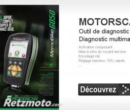 Memobike Motorscan 6050 outil de diagnostique moto universel