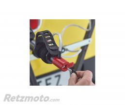 PORTE VELO D'ATTELAGE P2R POUR 2 VELOS AVEC EMPLACEMENT (LIVRE AVEC ANTIVOL) (FIXATION RAPIDE SUR BOULE) - HOMOLOGUE