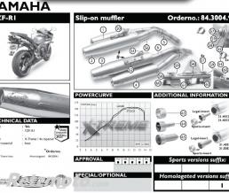 SILENCIEUX LASER XTREM INOX POUR YAMAHA YZF R1 04-06