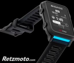 MONTRE GPS CARDIO SIGMA ID TRI NOIR 3 FONCTIONS AVEC CEINTURE CARDIAQUE - MODE COMPETITION ET ENTRAINEMENT