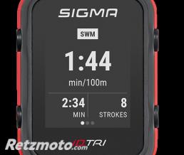 MONTRE GPS CARDIO SIGMA ID TRI VERT FLUO 3 FONCTIONS AVEC CEINTURE CARDIAQUE - MODE COMPETITION ET ENTRAINEMENT