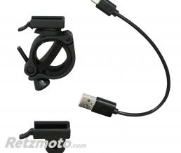 ECLAIRAGE VELO USB AV SUR CINTRE SIGMA BUSTER 300 LUMEN VISIBILITE 70M (AUTONOMIE 1H30 � 13H) BATTERIE ION
