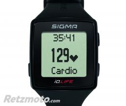 MONTRE CARDIO SIGMA ID.LIFE NOIR 8 FONCTIONS PRISE DE LA FREQUENCE AU POIGNET