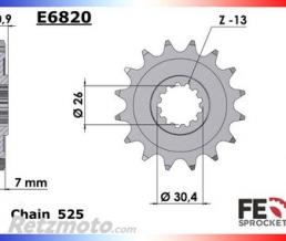 KIT CHAINE ACIER YAMAHA MT-09 '13/18/MT-09 Tracer '15/17 16X45 RK525FEX CHAINE 525 RX'RING SUPER RENFORCEE (Qualit� origine)