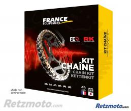 FRANCE EQUIPEMENT KIT CHAINE ALU YAMAHA YZ 85 '02 Grandes Roues 14X52 RK428KRO (5SH) CHAINE 428 O'RING RENFORCEE 
