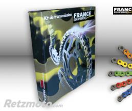 FRANCE EQUIPEMENT KIT CHAINE ACIER SUZUKI LT 400 Z '09/14 14X40 RK520FEX * CHAINE 520 RX'RING SUPER RENFORCEE (Qualit� origine)