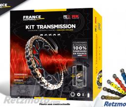 FRANCE EQUIPEMENT KIT CHAINE ACIER KTM 125 GS '78 13X52 RK520KRO CHAINE 520 O'RING RENFORCEE 