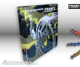FRANCE EQUIPEMENT KIT CHAINE ACIER SWM 125 RS R / FACTORY '18 14X58 RK428MXZ CHAINE 428 MOTOCROSS ULTRA RENFORCEE 